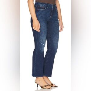 Good American Women's Boot Cut Jeans - Dark Blue